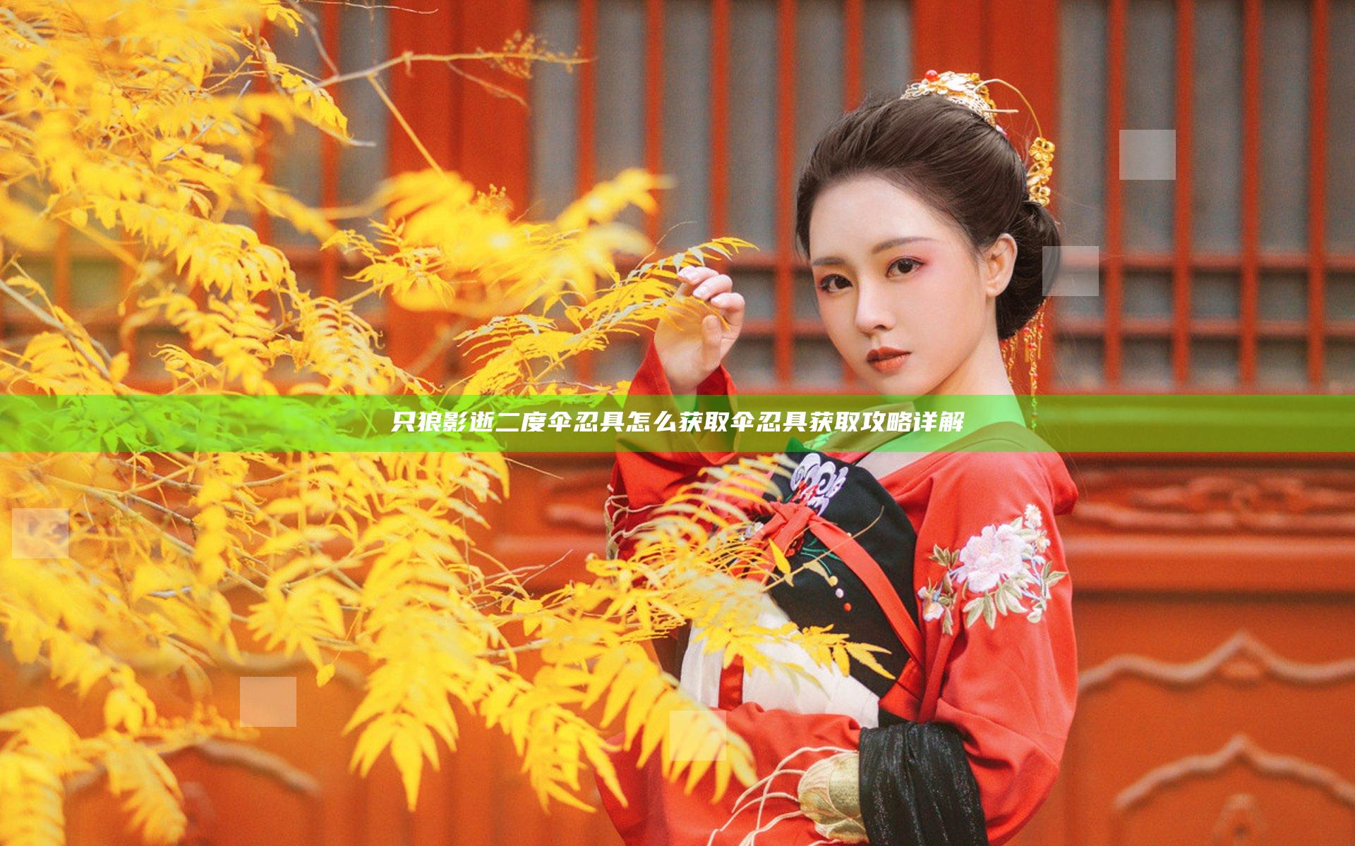 只狼影逝二度伞忍具怎么获取 伞忍具获取攻略详解